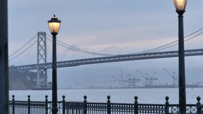 旧金山，加利福尼亚:海湾大桥