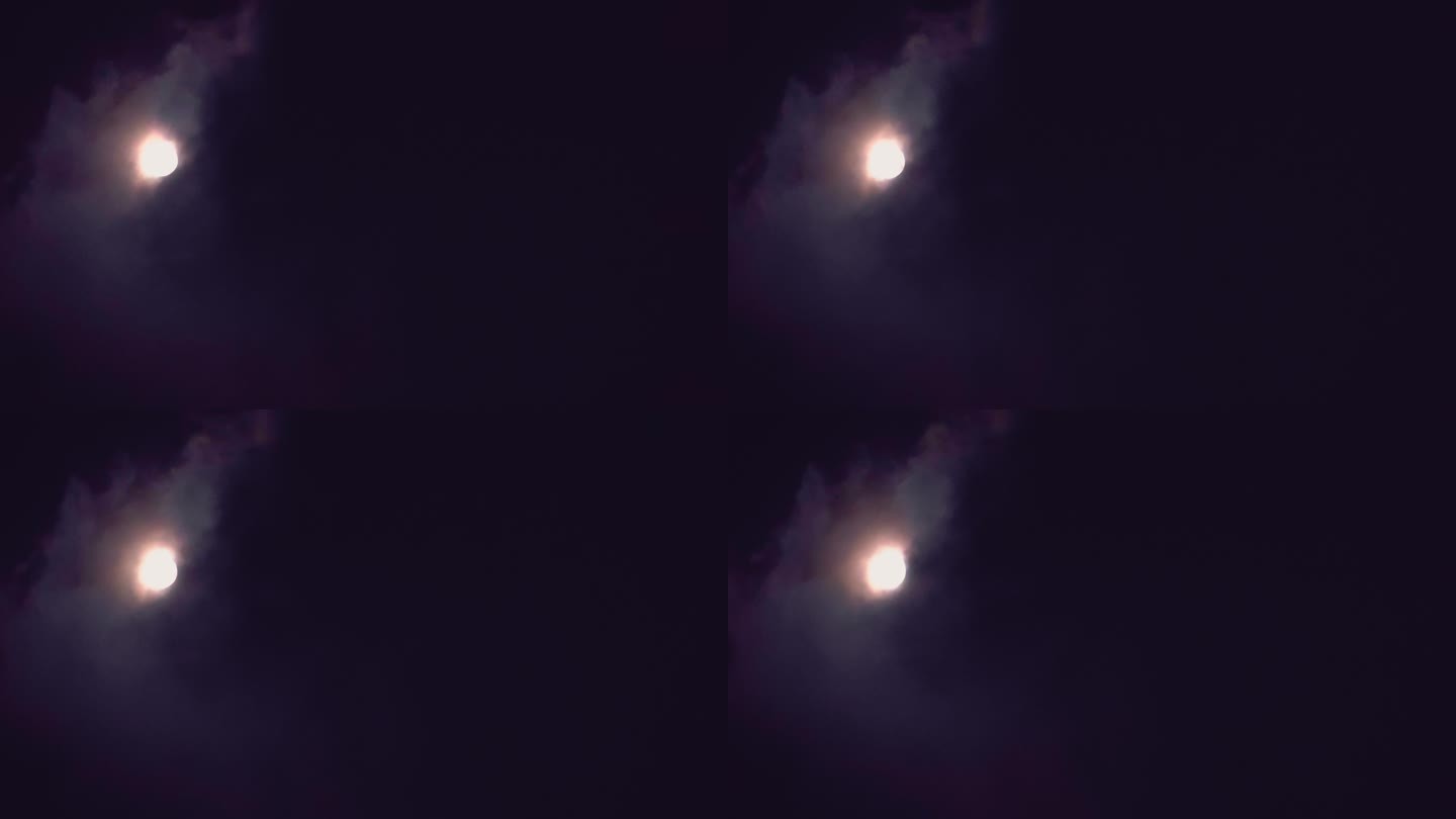 V1-0155_V实拍月亮月光月色