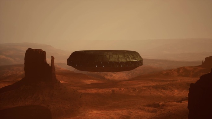 外星飞船在亚利桑那州上空盘旋
