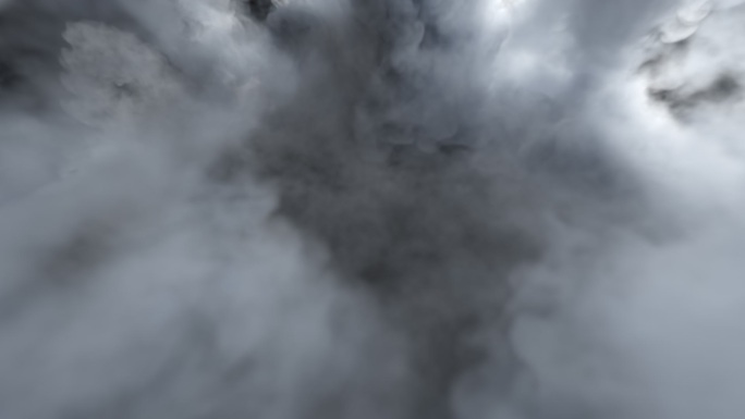 云雾穿梭三维渲染素材