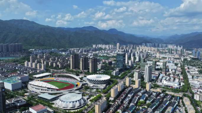 浙江丽水市4K航拍