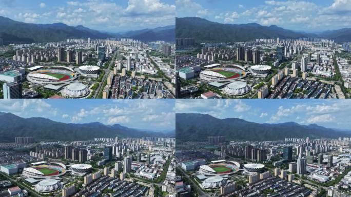 浙江丽水市4K航拍