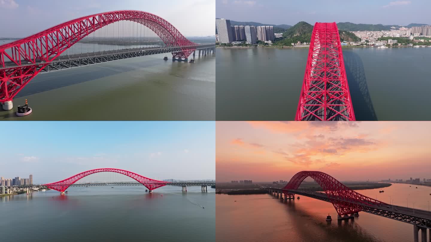 广州南沙明珠湾大桥日夜合集