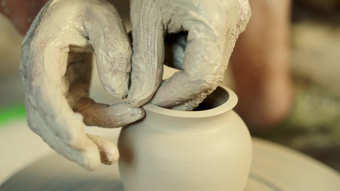 古法制作陶瓷