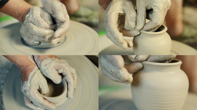 古法制作陶瓷