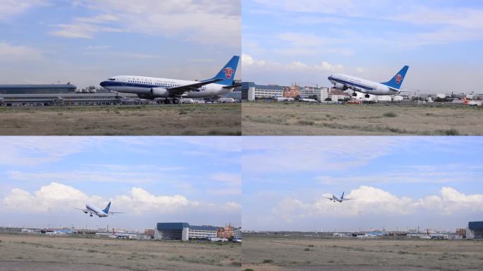乌鲁木齐地窝堡机场飞机起飞