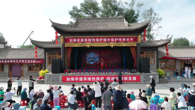 民乐县 非物质文化遗产表演