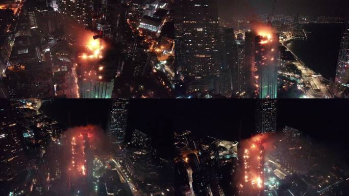 香港尖沙咀大厦2023年3月2日火灾