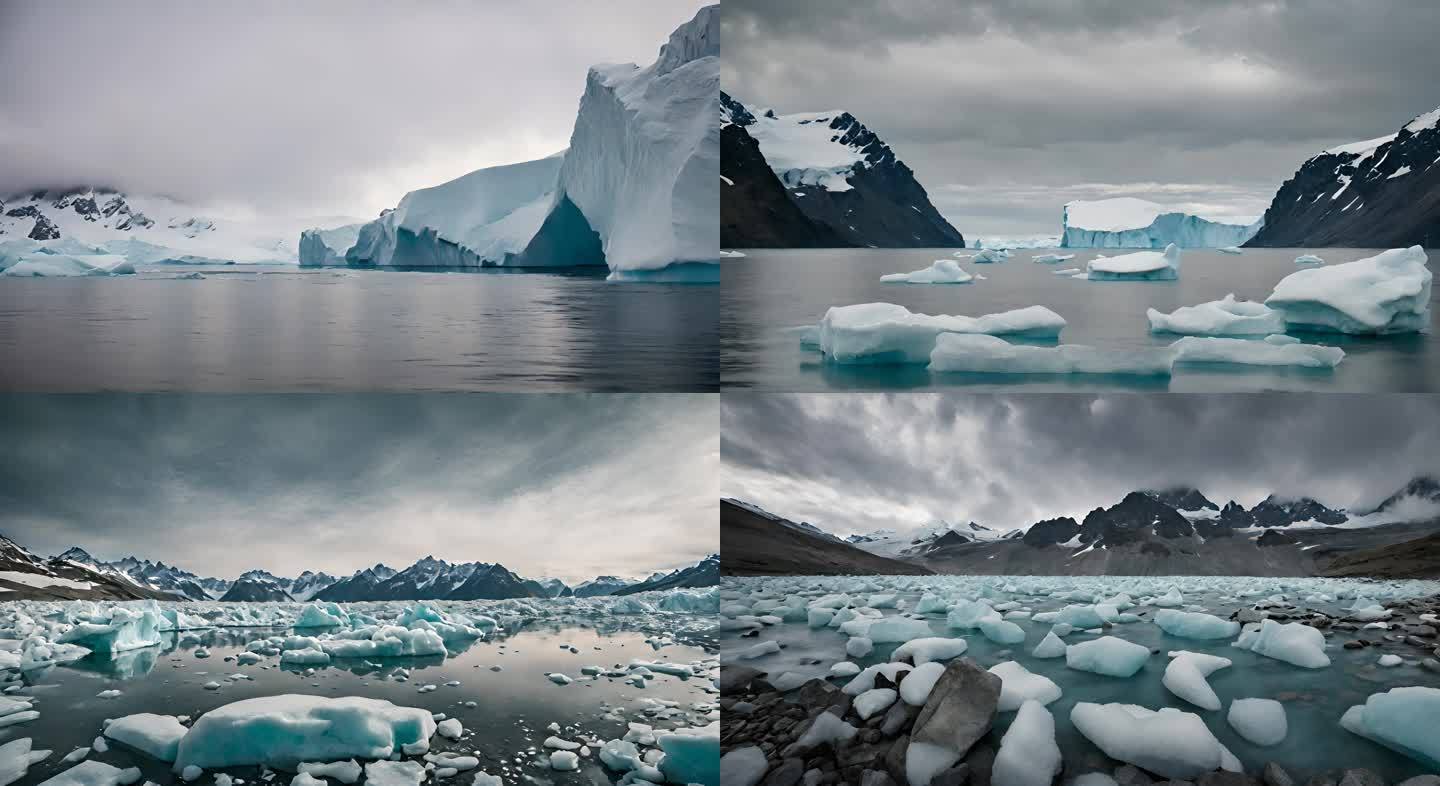 冰川 冰山