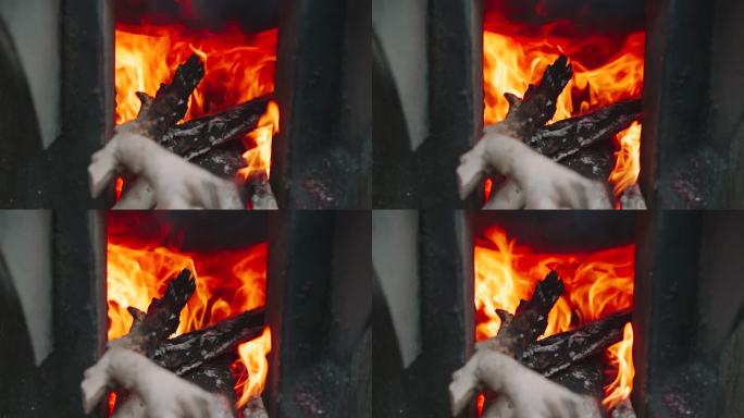 火、灶火、柴火烧火做饭