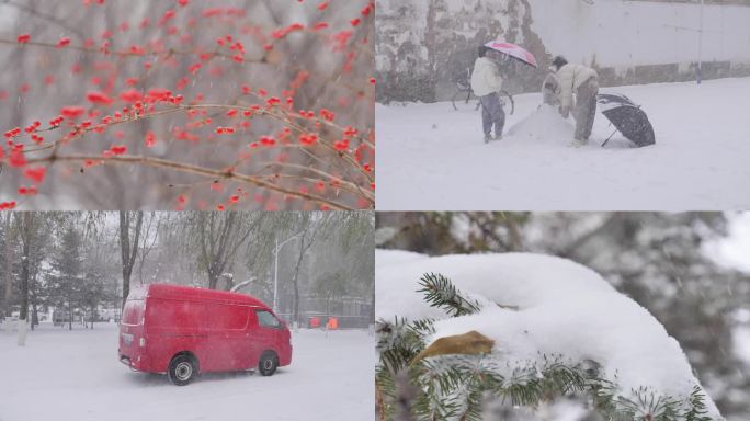 一场特大暴雪袭击东北