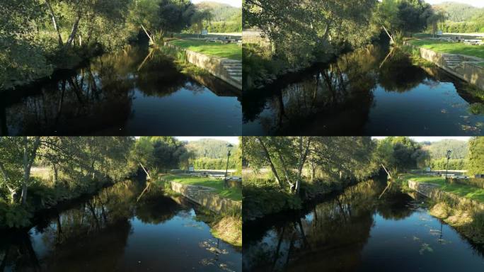 在Ponteceso, A Coruña，西班牙加利西亚，Estuario del Río Anll