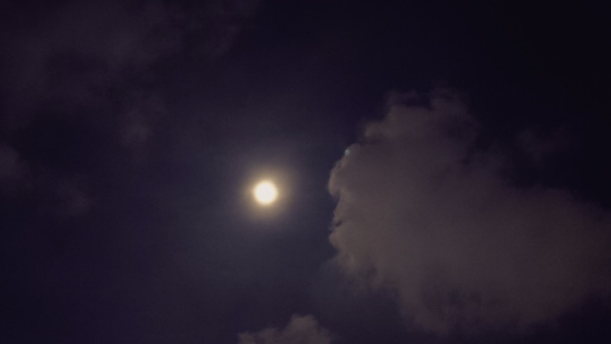 V1-0160_V实拍月亮月光月色