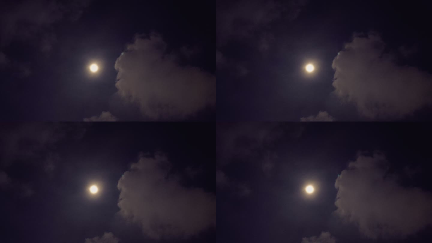 V1-0160_V实拍月亮月光月色