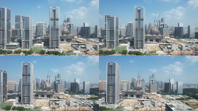 【正版素材】南山科技创新中心建筑施工