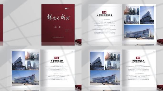 党政相册画册光辉历程回顾图文展示