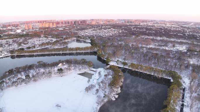 2023北陵公园雪景