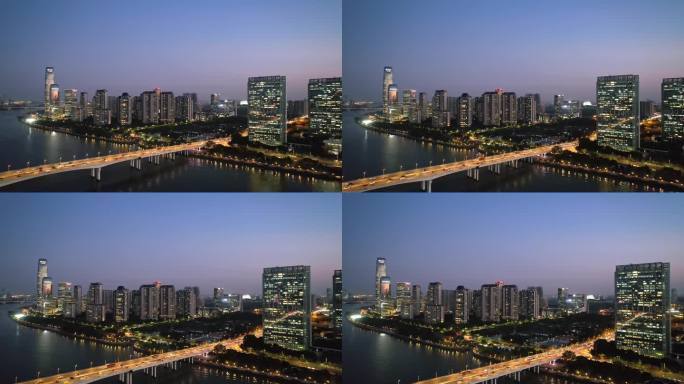 广州琶洲大桥夜景