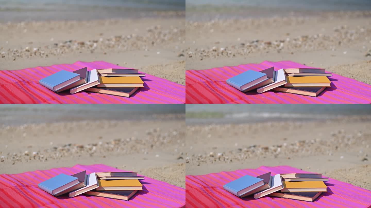 海边散落的书:文学和宁静的波浪