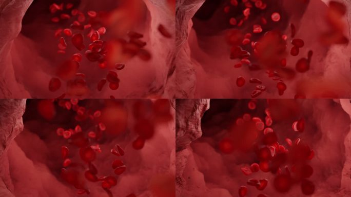 血管-血小板-血液流动