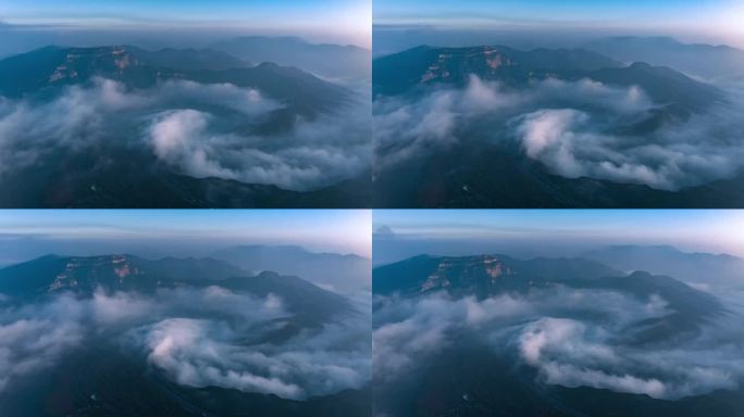 晋城 泽州 太极湖 珏山 浮山 云海