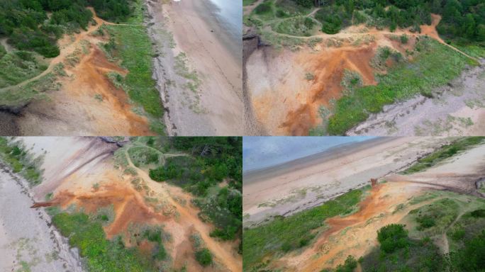 瓦登海沿岸的霍湾内有所谓的黄山居列比约、马尔拜克、丹麦埃斯比约