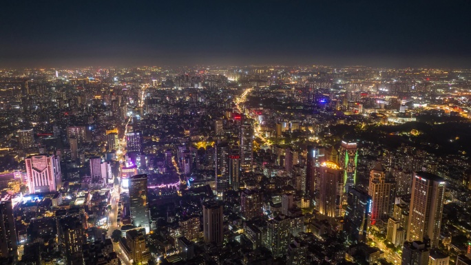 广州越秀区夜景