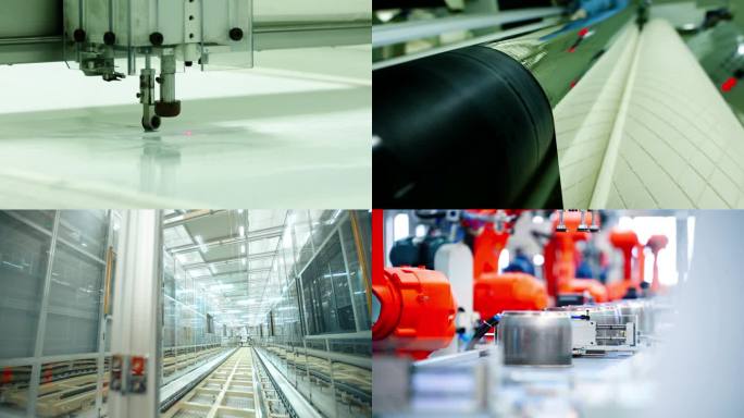 工业制造 制造车间 工人作业 机械智能