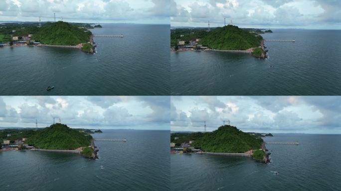 风平浪静海洋大海海岸