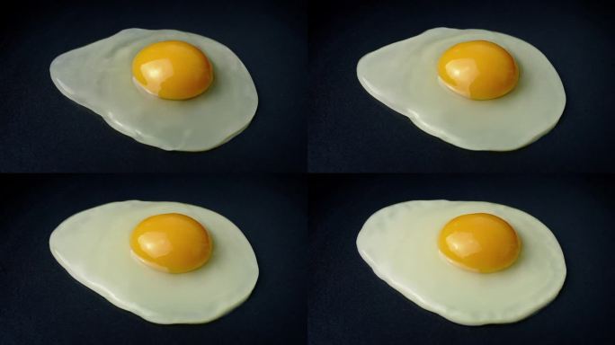完美的鸡蛋打进煎锅