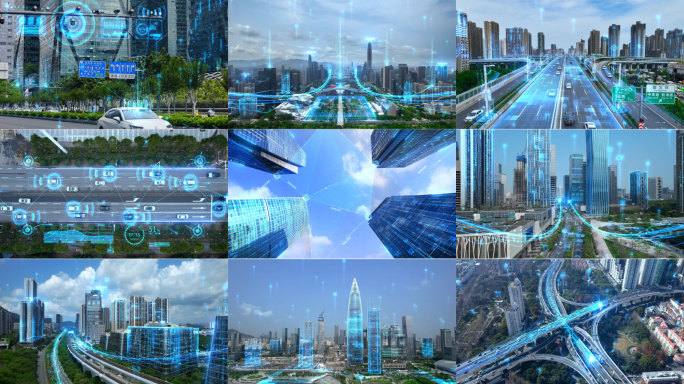 科技智慧城市AE模板
