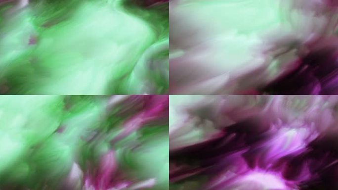 抽象艺术流动颜料水墨创意国风短片6743