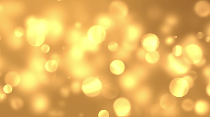 金色闪烁粒子