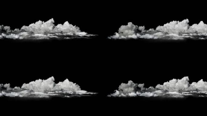 超高清动态云可循环播放带alpha通道