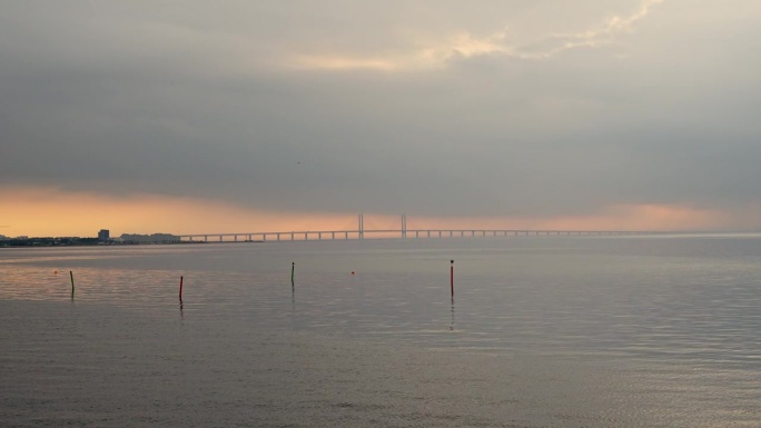 瑞典马尔默的厄勒海峡大桥