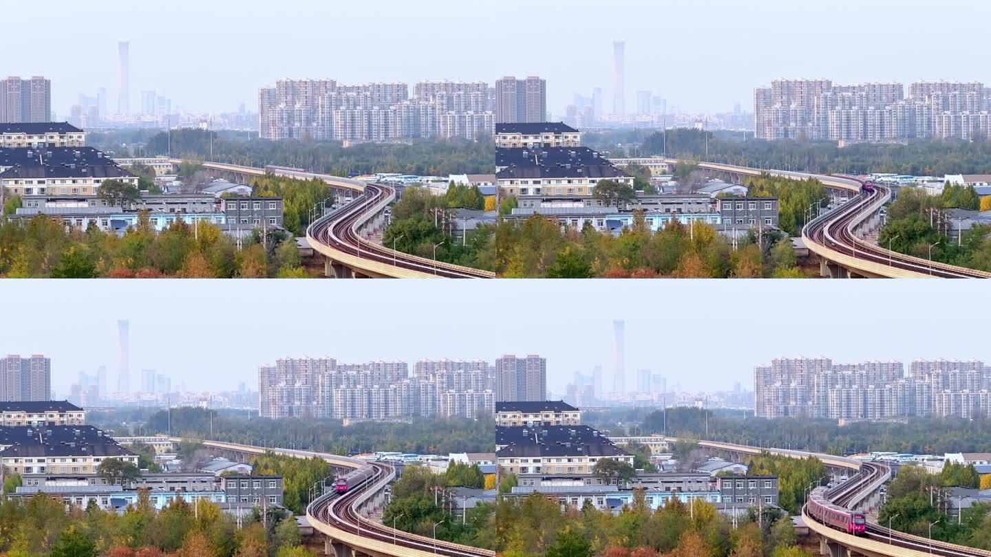 北京城市交通高清视频