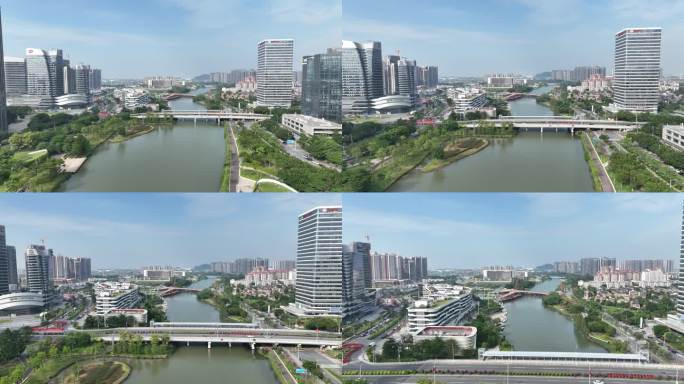 广州南沙蕉门河直推人行桥