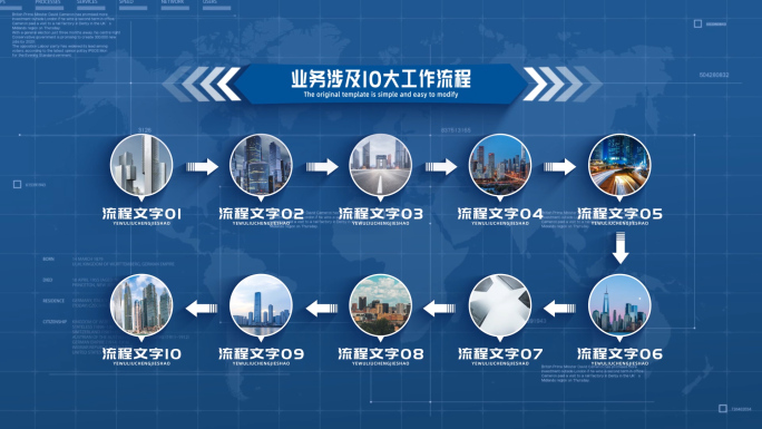 【十流程】蓝色商务10大流程图文介绍