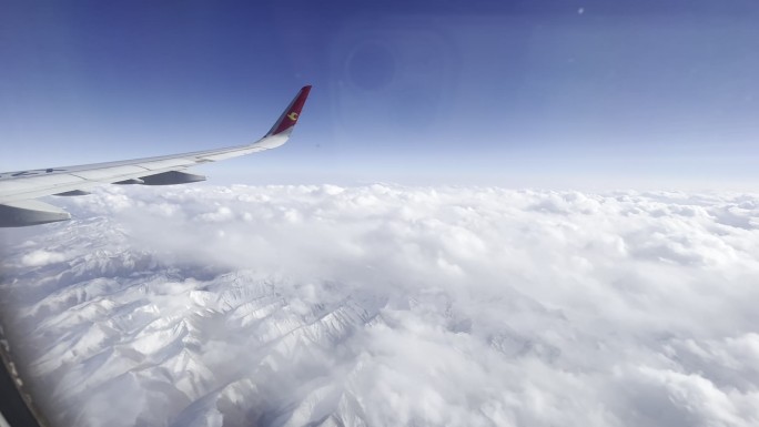 坐飞机拍摄云海1222