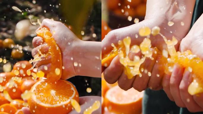 爆汁沃柑 礼盒堆放着沃柑