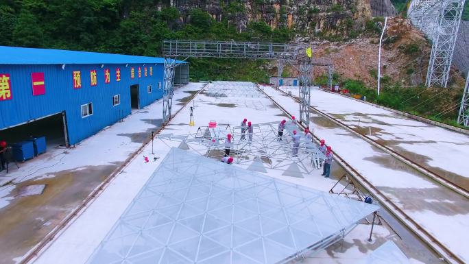 天眼 青藏铁路 基础建设