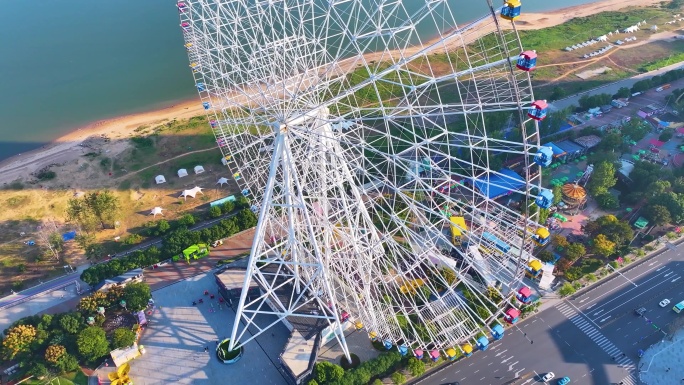 江西南昌城市地标风景风光航拍_82