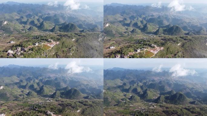 航拍兴义玉皇顶