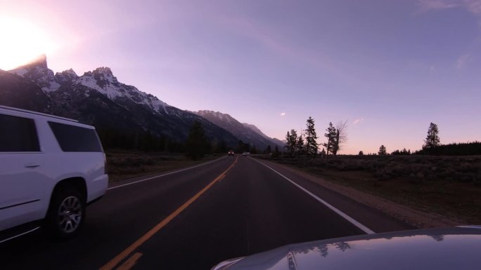 怀俄明州大提顿国家公园:驾车