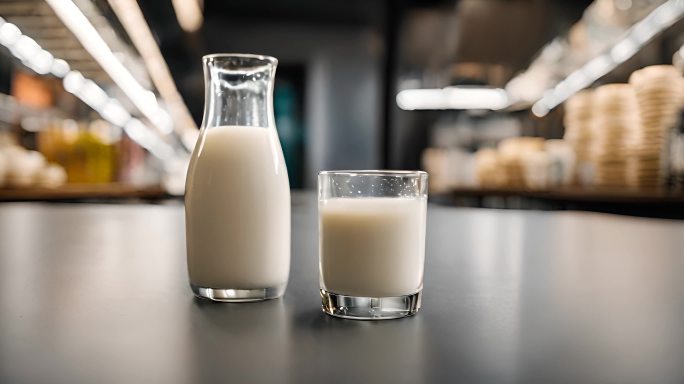 (原创商用) 牛奶 一杯牛奶