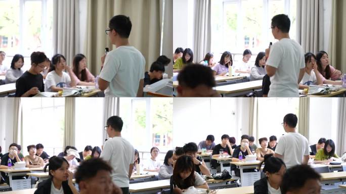 大学 课堂 教师讲课 学习 深职大