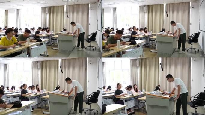 大学 课堂 教师讲课 学习 深职大