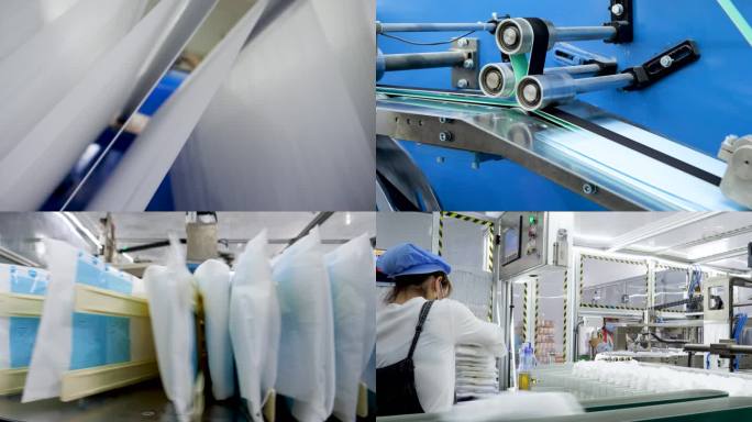 纸尿裤护理垫生产线智能工业制造机械