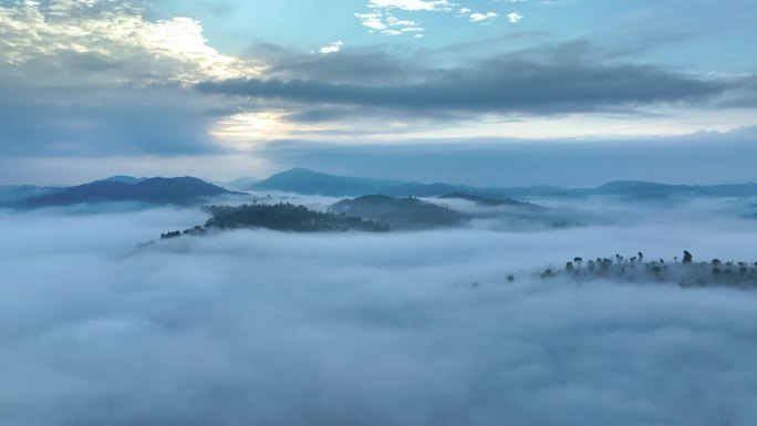 茶山云海航拍