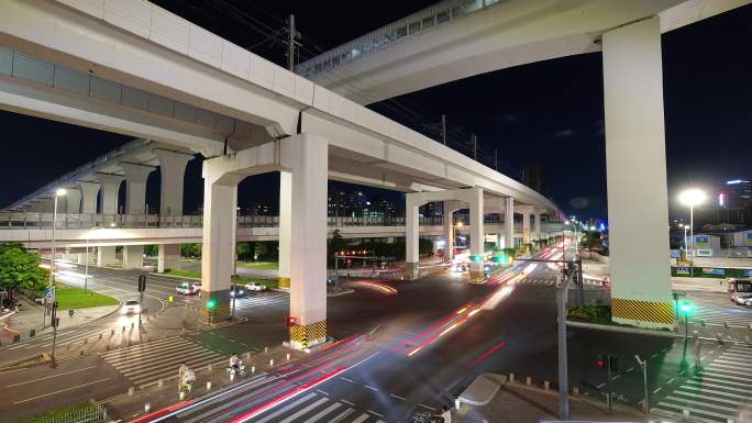 深圳龙胜地铁站延时